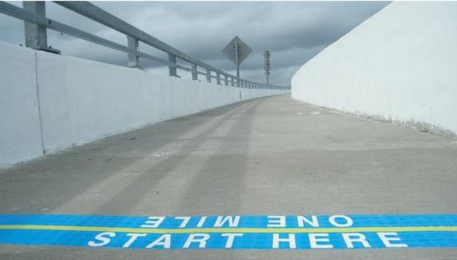 Starting Line at South Norfolk Jordan Bridge