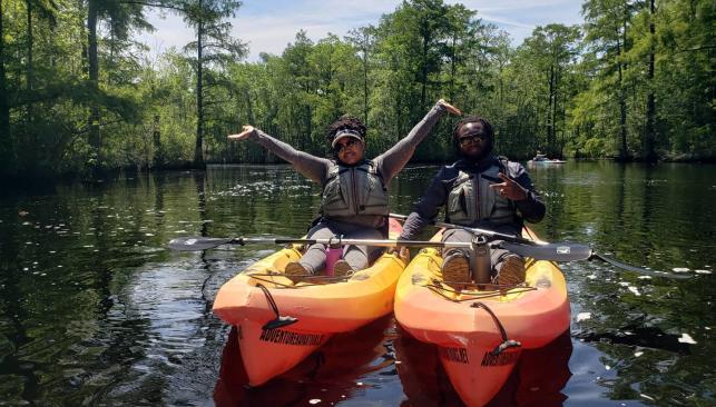 Kayaking on the Water