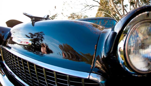 Classic Antique Car at the fall festival and car show in Chesapeake, VA
