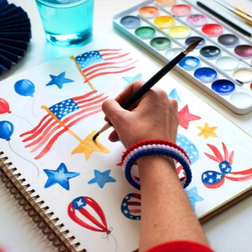 Red, White, and You: Miniature Art Show