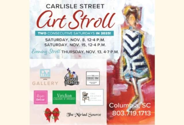 Carlisle Street Holiday Art Stroll