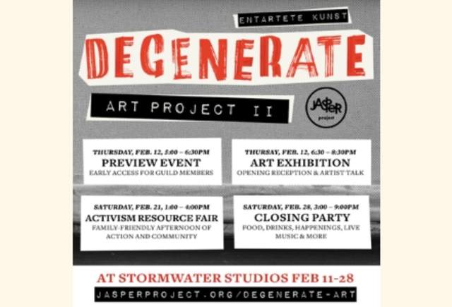 Degenerate Art Project II Exhibition