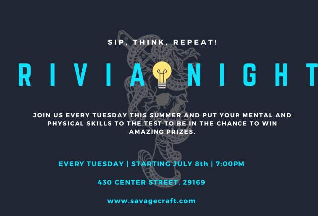 Savage Craft Trivia Night
