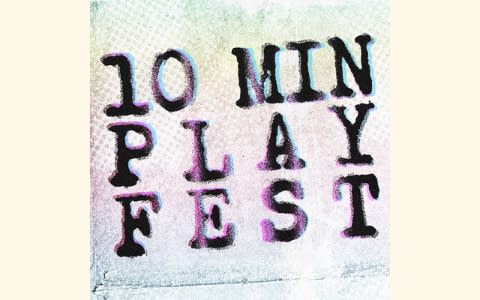 10 Minute Play Festival Graphic