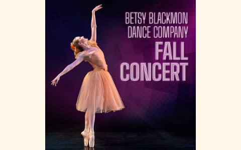 Betsy Blackmon Dance Company Fall Concert Graphic