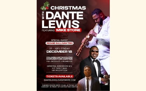 Christmas with Dante Lewis Graphic