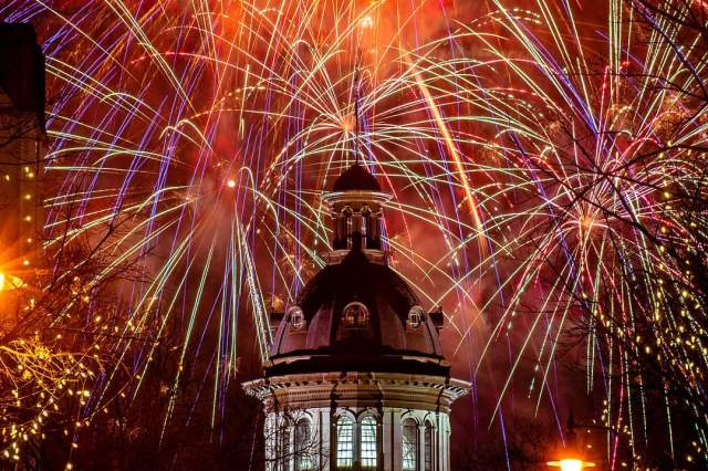 Countdown to New Year’s Weekend in Columbia, SC