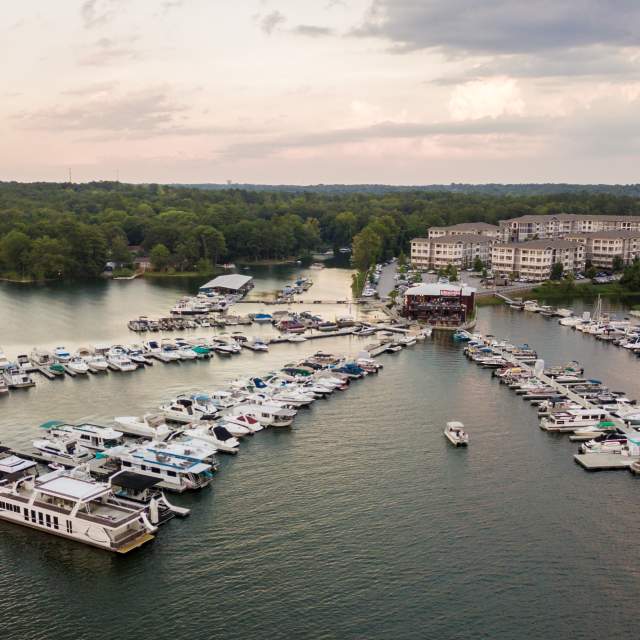 Lake Murray aerial shot