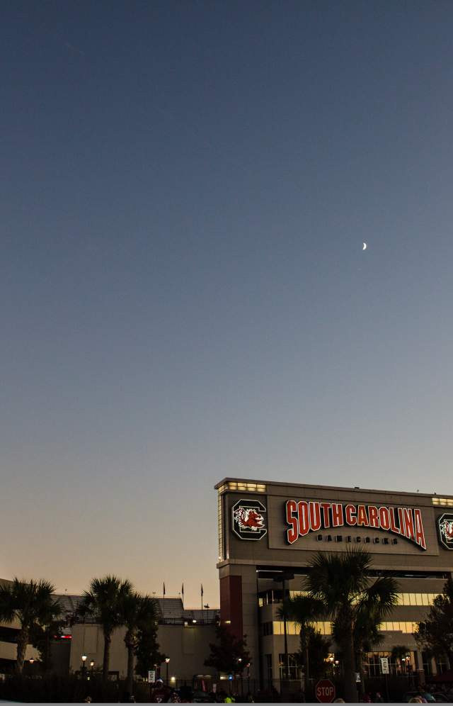 Williams Brice Football Stadium at Dusk