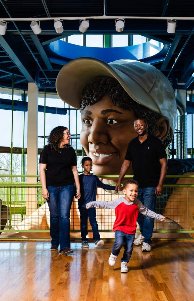 Family at EdVenture