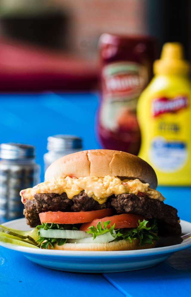 Pimento Cheeseburger Pimento Cheese