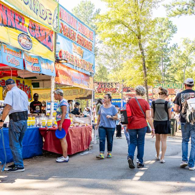 State Fair Food Booths
