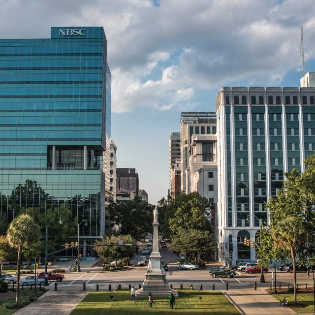 Main Street view from State House
