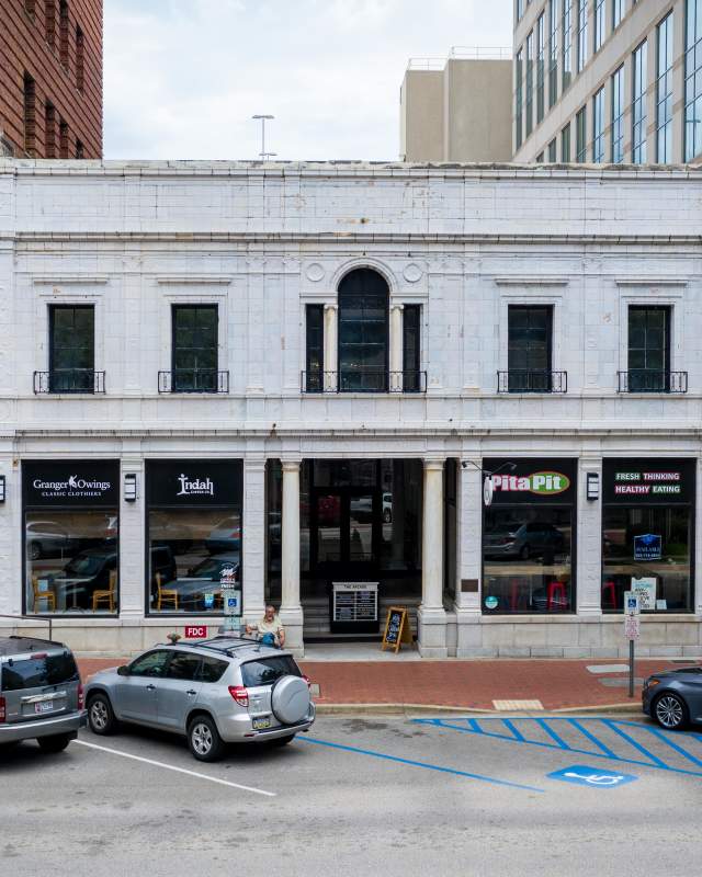 Cityscape Arcade Building