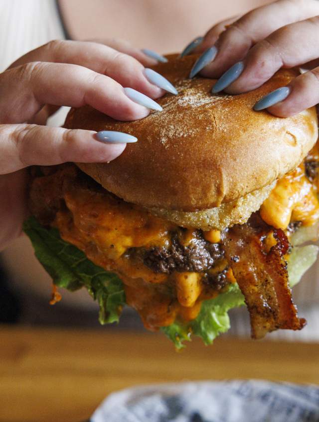 Chubby's Pimento Cheese Burger