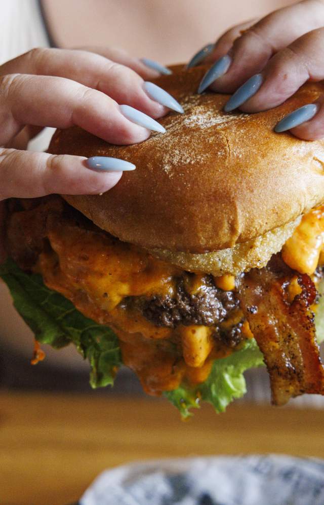 Chubby's Pimento Cheese Burger