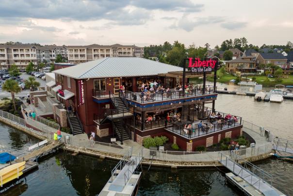 Liberty Tap Room on Lake Murray