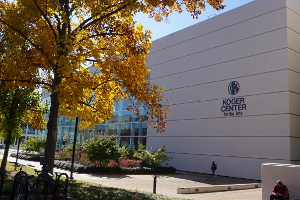 Exterior of Koger Center for the Arts