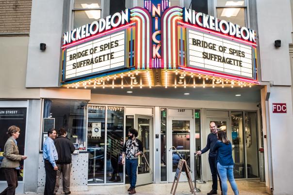 Nickelodeon Theatre on Main Street