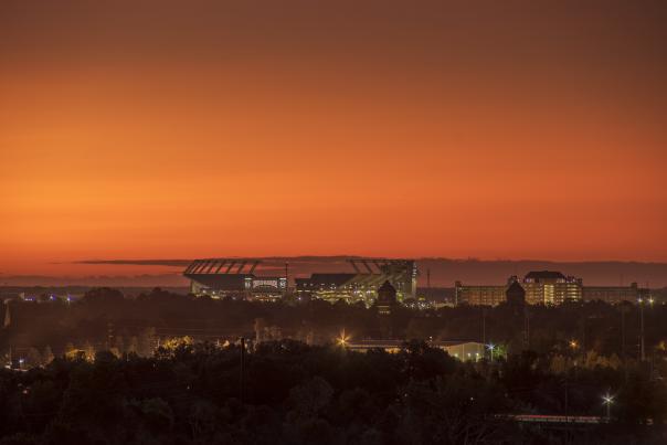 Williams-Brice Stadium at Sunrise