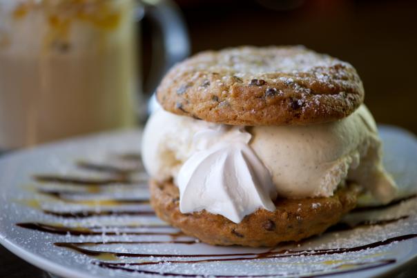 cookie ice cream sandwich