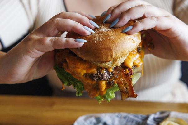 Chubby's Pimento Cheese Burger