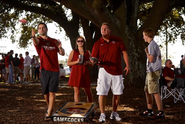 Tailgating for South Carolina Gamecocks Football