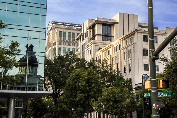 Main Street City Scape in Columbia SC