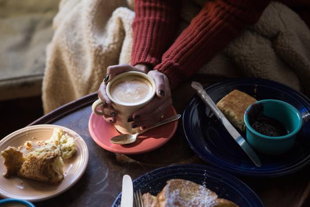 Coffee and pastries