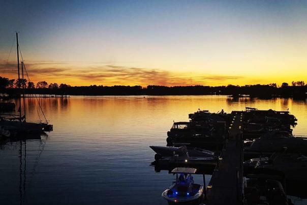 Sunset on the Lake