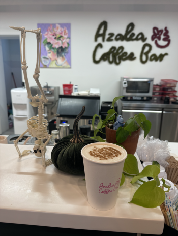 Fall drink at Azalea Coffee