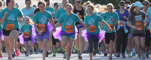 Running Rivals Girls Girls on the Run for the Governor’s Cup Road Race on Nov. 8