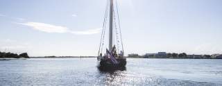 Sailboat on the Intercoastal