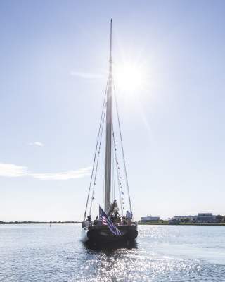 Sailboat on the Intercoastal