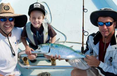 fishing family