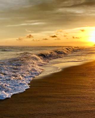 Atlantic Beach at Sunset