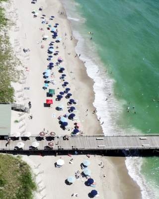 DoubleTree Atlantic Beach Aerial