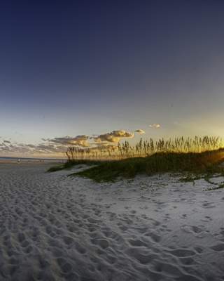 Emerald Isle Beach At Sunset