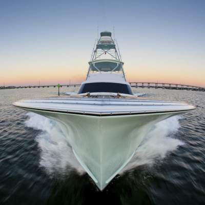 Front of boat