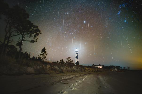 Geminids at Cape Lookout