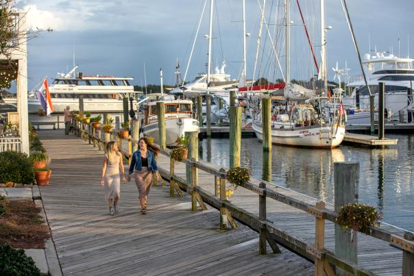Beaufort Waterfront Walking Duo