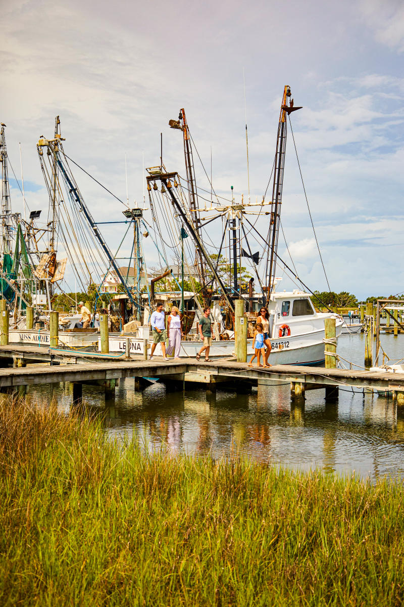 Harkers Island Fishing Boats