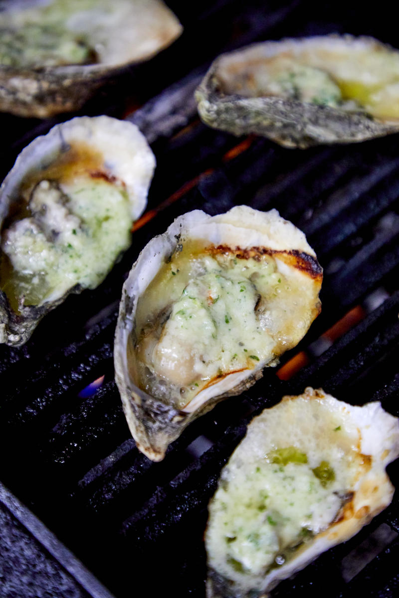Grilled Oysters