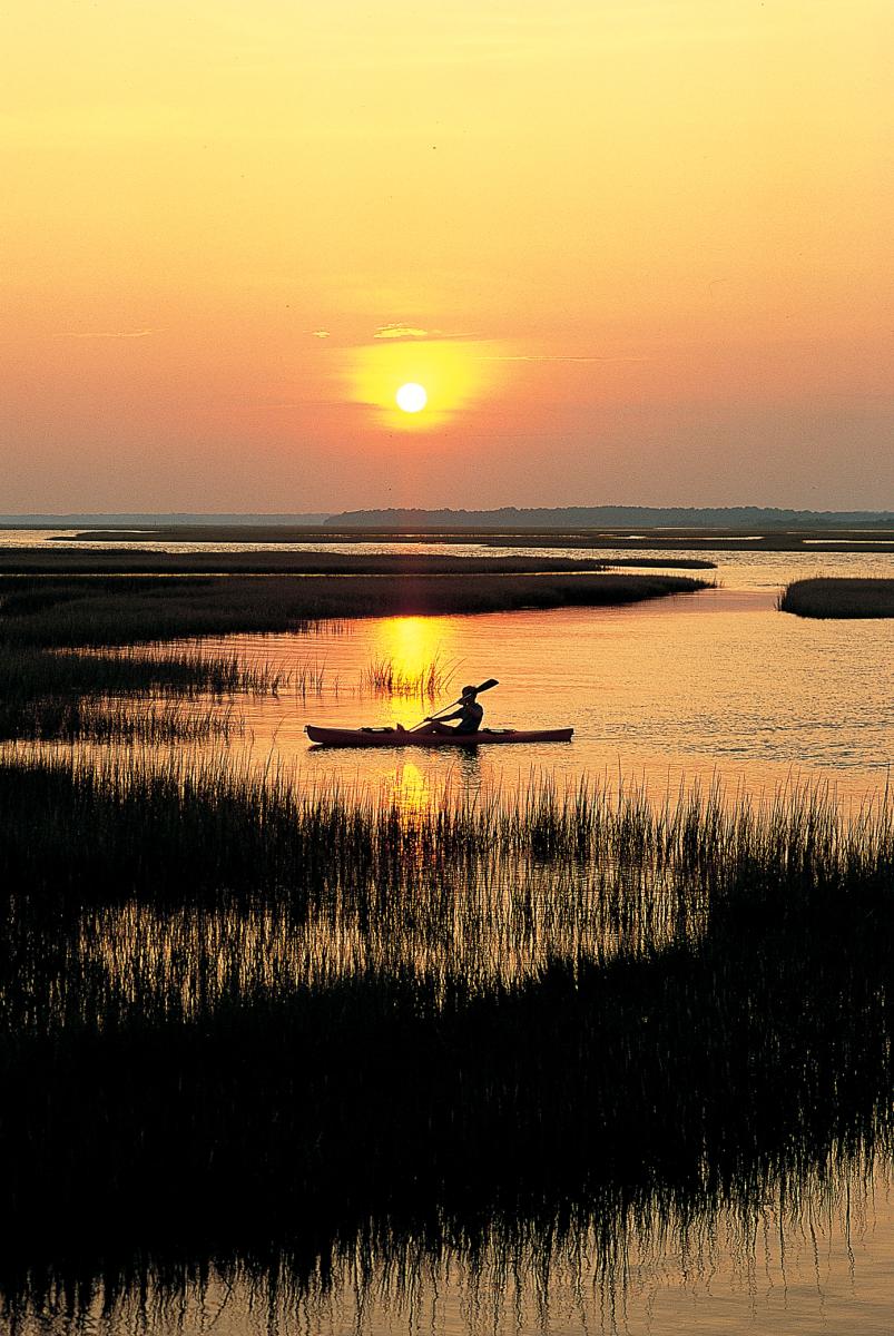 Sunset kayak