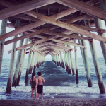 Under the pier