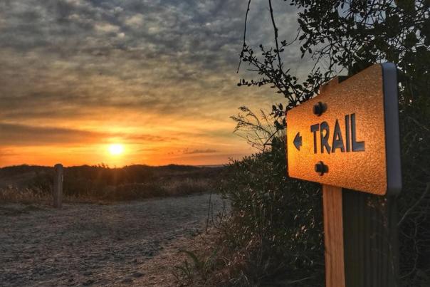 Hiking Trail at Fort Macon