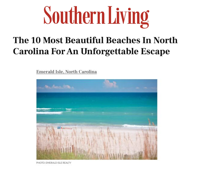 Southern Living Beautiful Beach Press Cover
