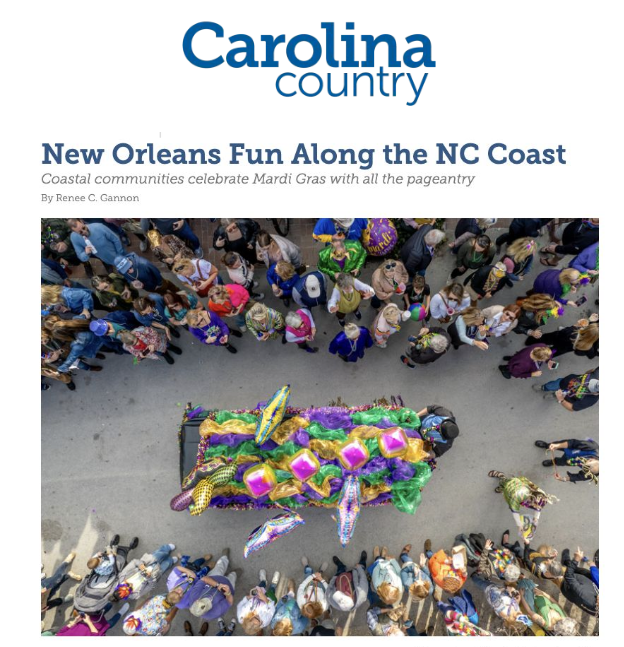 Carolina Country Press Cover