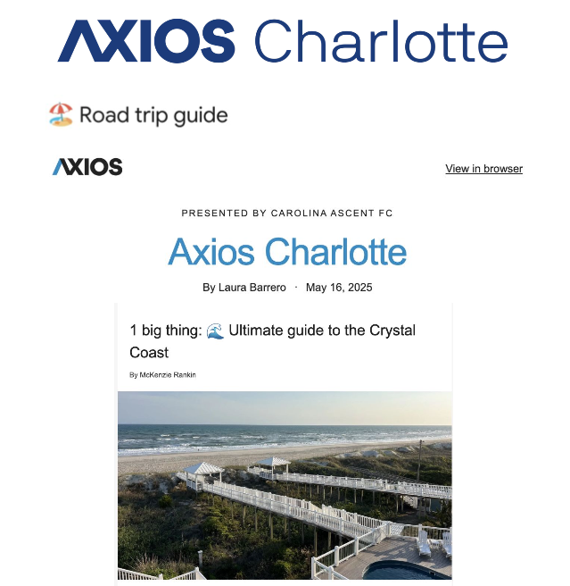 Axios charlotte Ultimate Press Cover