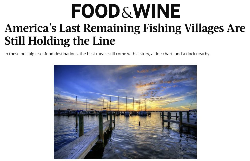 Food & Wine Press Cover